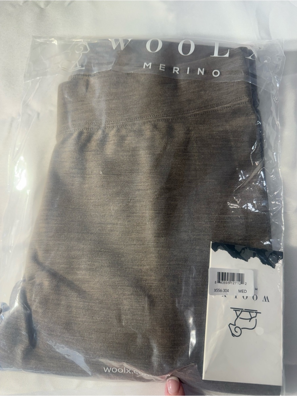 New Woolx Medium Stella Legging Simply  Taupe